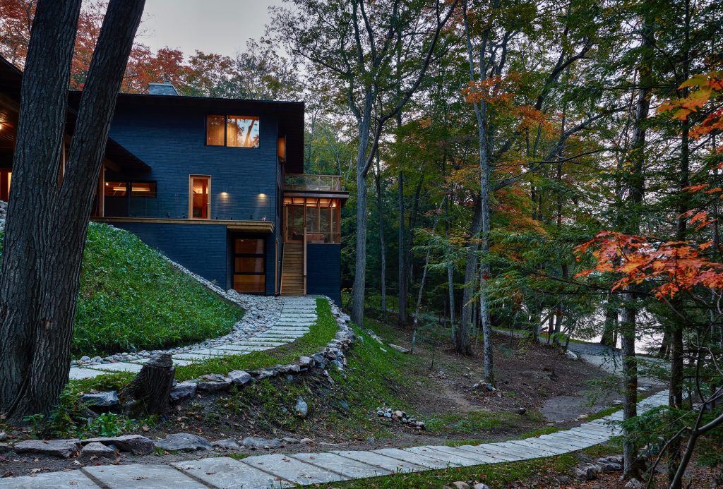3 Muskoka Rock Cottage Path